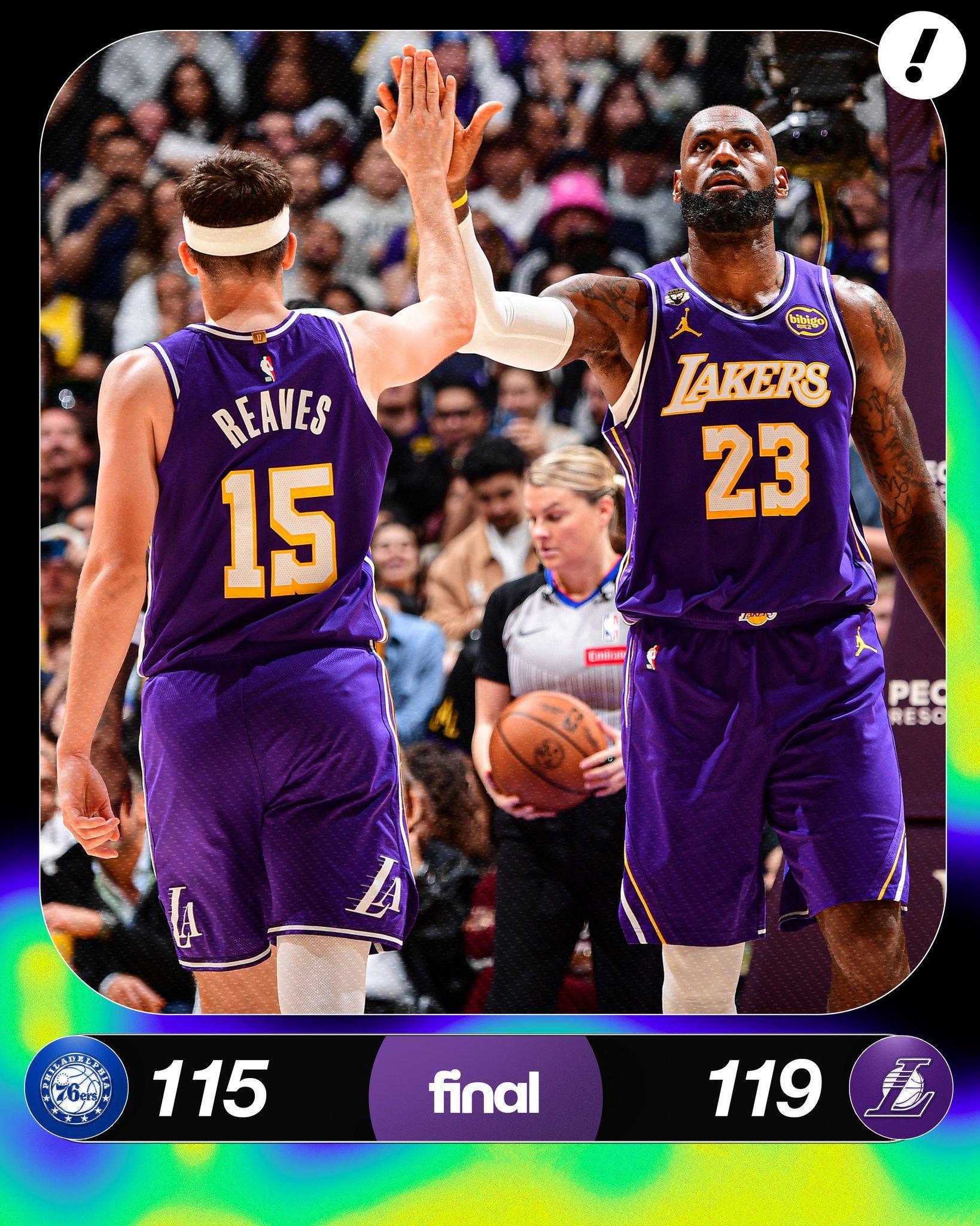 勇士送上大礼！湖人1日内5喜临门，詹姆斯的第五冠真的有戏了